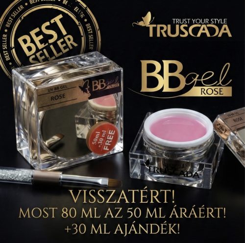 BB Gel - Rose 50 ml + 30 ml AJÁNDÉK 